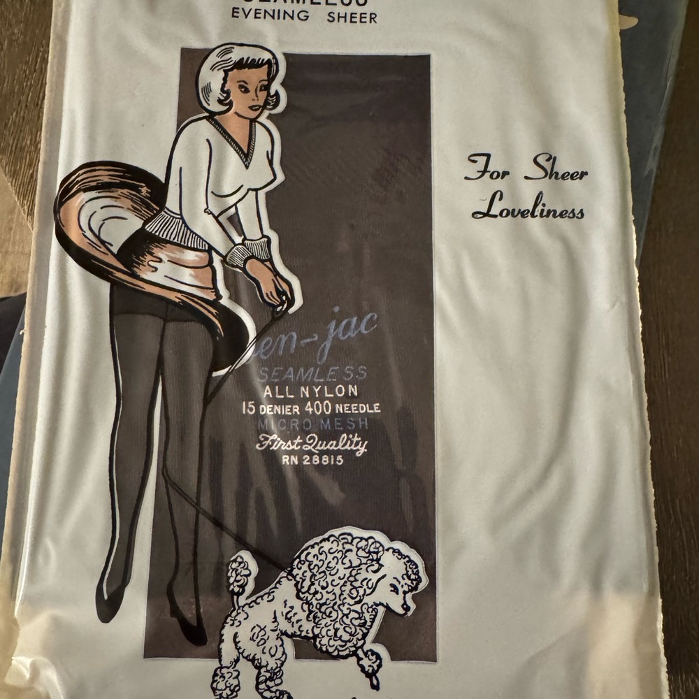Vintage Den-Jac Seamless Nylon Stockings
